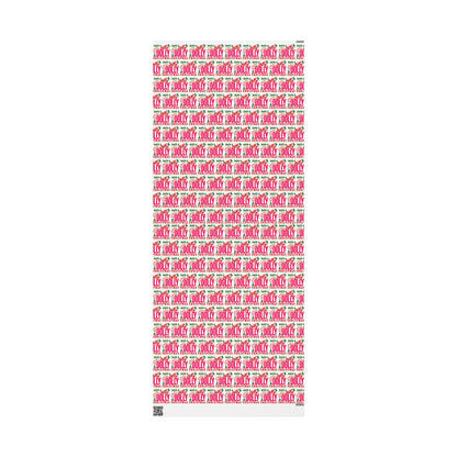 Have A Holly Dolly Christmas Cowgirl Hat Wrapping Paper