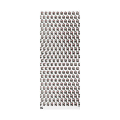 Have A Holly Dolly Christmas Snowy Pines Wrapping Paper