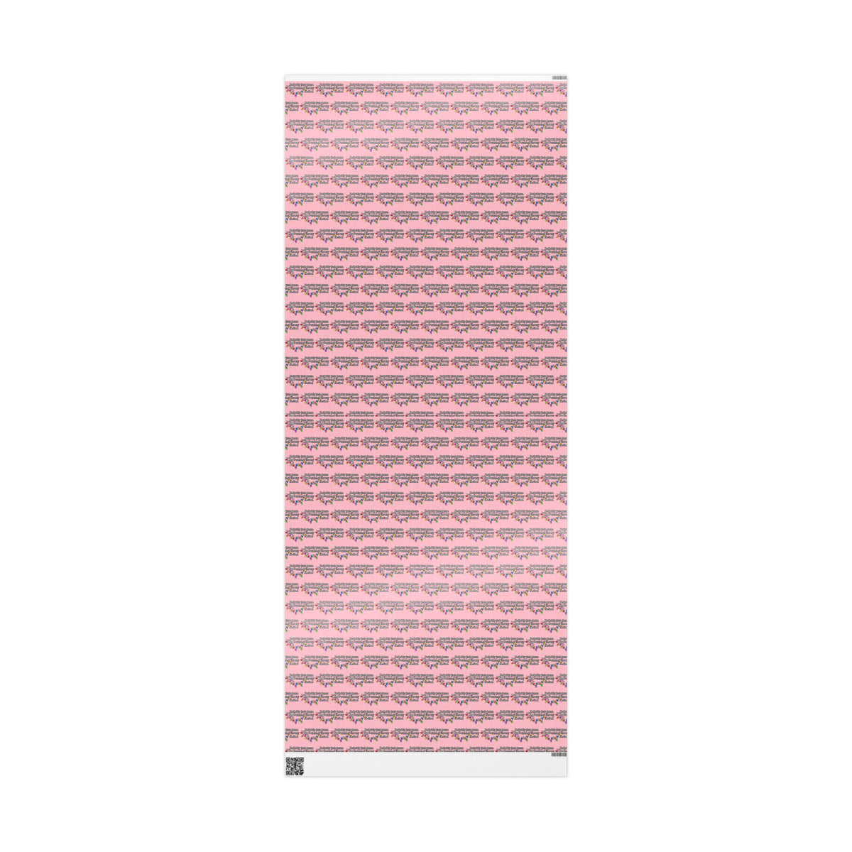 Probably Just Gonna Jingle Some Of The Way Wrapping Paper | Pink Christmas gift wrap