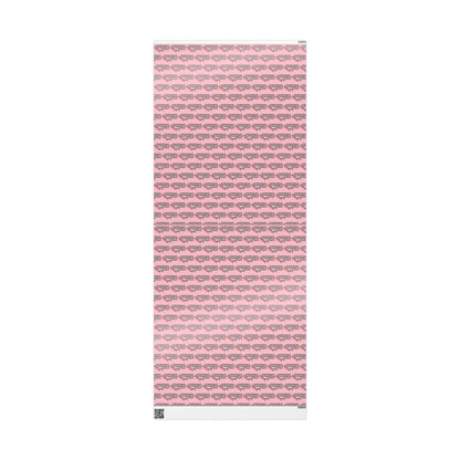 Probably Just Gonna Jingle Some Of The Way Wrapping Paper | Pink Christmas gift wrap