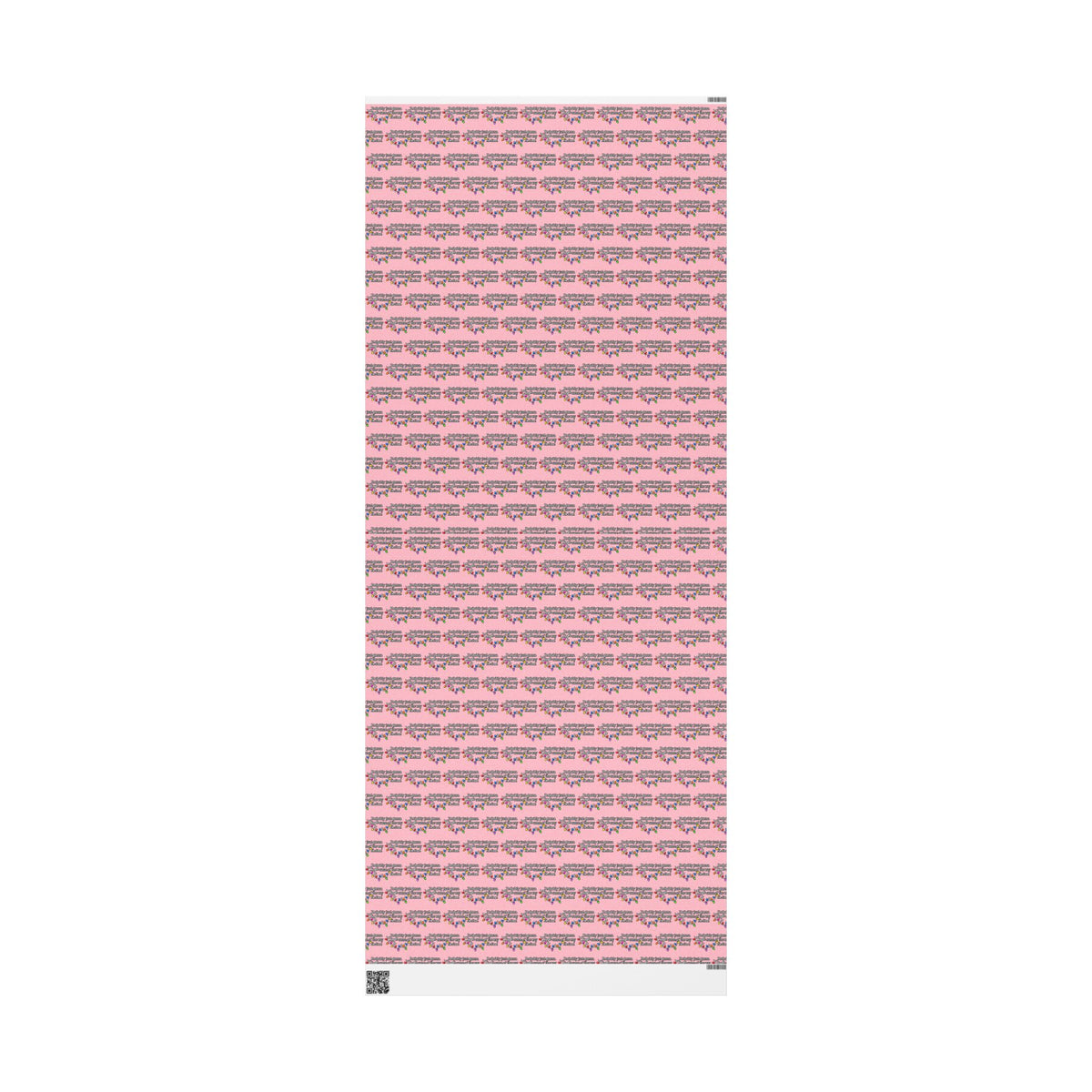 Probably Just Gonna Jingle Some Of The Way Wrapping Paper | Pink Christmas gift wrap