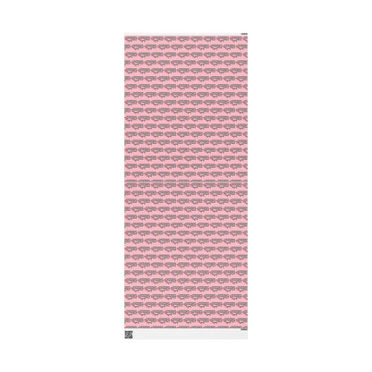 Probably Just Gonna Jingle Some Of The Way Wrapping Paper | Pink Christmas gift wrap