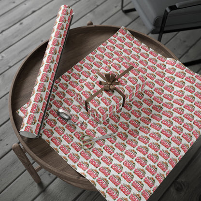 Have A Holly Dolly Christmas Western Wrapping Paper