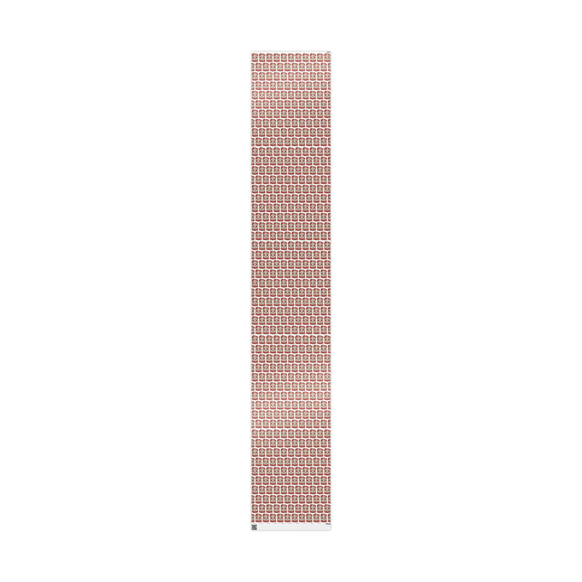 Holly Dolly Christmas Retro Holiday Portrait Wrapping Paper