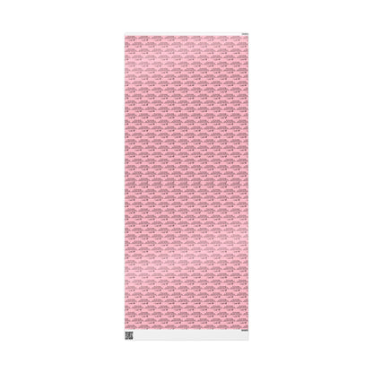 You are enough Have A Holly Dolly Christmas Country Music Wrapping Paper  | Pink Typography Gift Wrap