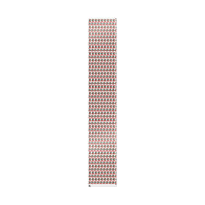Have A Holly Dolly Christmas Snowy Pines Wrapping Paper