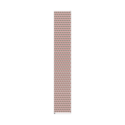 Have A Holly Dolly Christmas Snowy Pines Wrapping Paper
