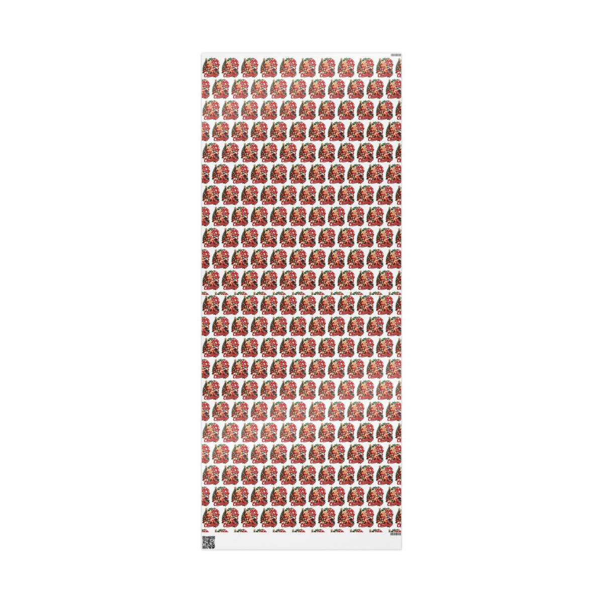 Holly Dolly Country Christmas Cowgirl Wrapping Paper | Christmas Holiday Gift Wrap Roll