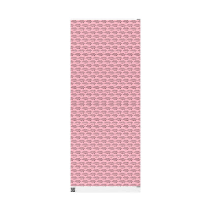You are enough Have A Holly Dolly Christmas Country Music Wrapping Paper  | Pink Typography Gift Wrap