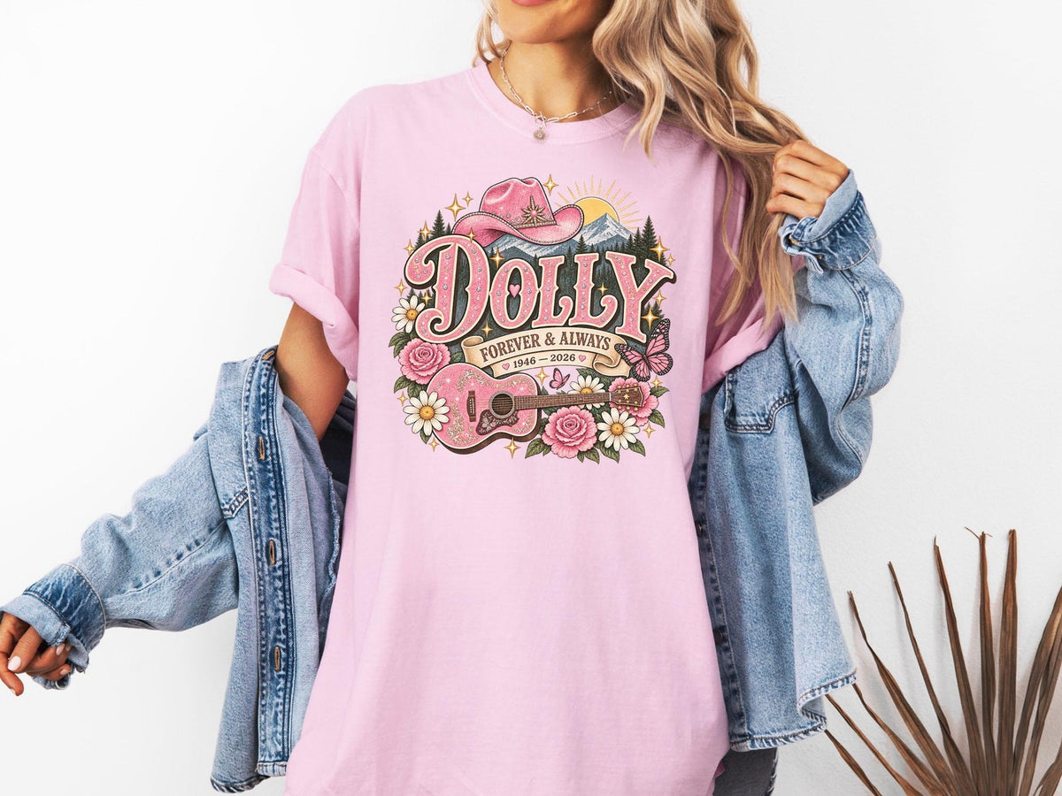 Dolly Parton Queen of Hearts T-Shirt, Country Music Queen Graphic Tee, Retro Heart Design, Vintage Singer Fan Shirt