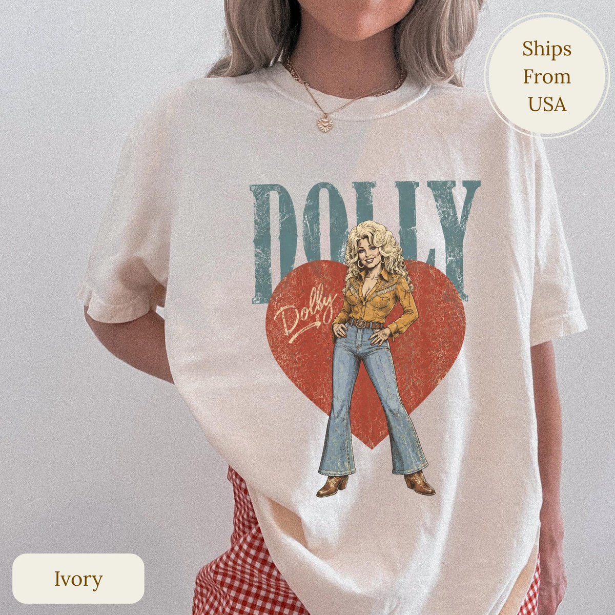 Dolly Parton Live From Nashville T-Shirt, Vintage Country Music Tour Tee, Concert Graphic Shirt, Singer Fan Apparel