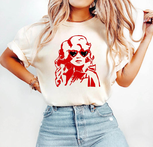 Dolly Parton Memorial T-Shirt, Vintage Country Music Tribute Tee, Western Cowgirl Graphic Shirt, Singer Legend Memorial Apparel