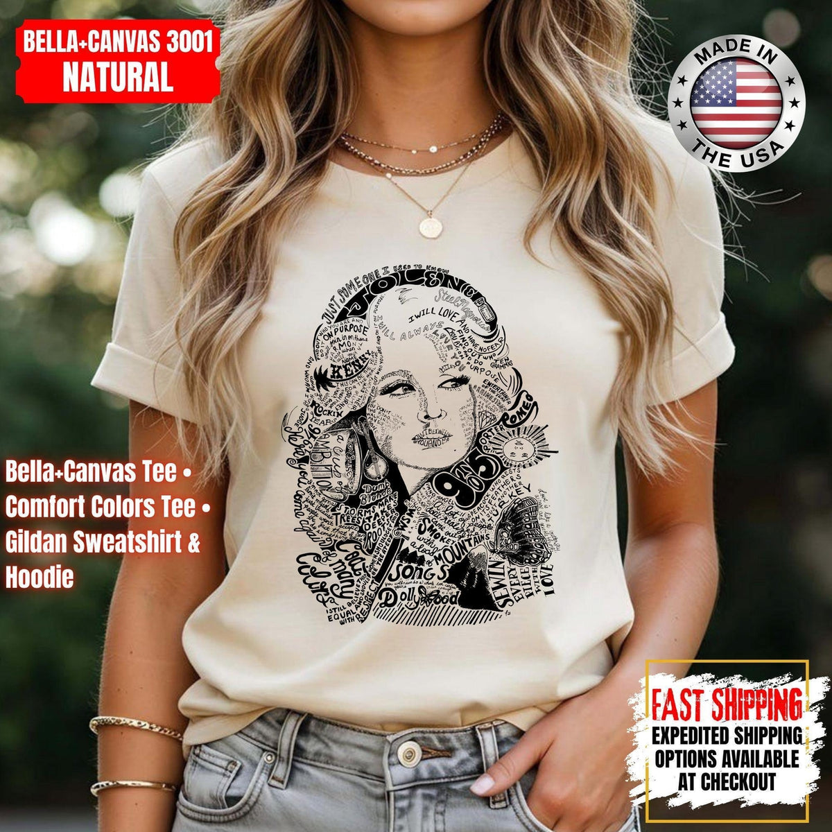 Dolly Parton Butterfly Portrait T-Shirt, Memorial Tribute Tee, Country Music Singer Graphic Shirt, Vintage Fan Apparel