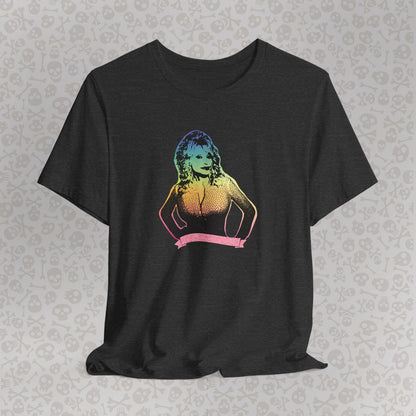 Queen of Country Pop Art T-Shirt, Retro Feminist Graphic Tee, Vintage Music Icon Shirt, Pop Art Fan Apparel