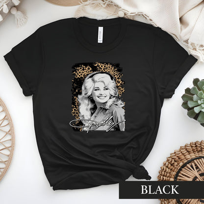 Dolly Parton Rockstar T-Shirt, Country Music Graphic Tee, Vintage Singer Legend Shirt, Concert Fan Apparel