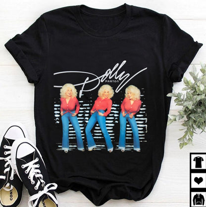 Country Cowgirl Dolly Parton T-Shirt, Country Music Concert Tee, Western Singer Graphic Shirt, Nashville Fan Gift
