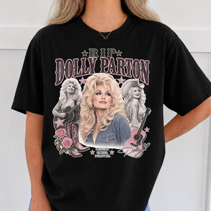 Dolly Parton Portrait T-Shirt, Vintage Country Music Graphic Tee, Classic Singer Face Design, Retro Fan Apparel