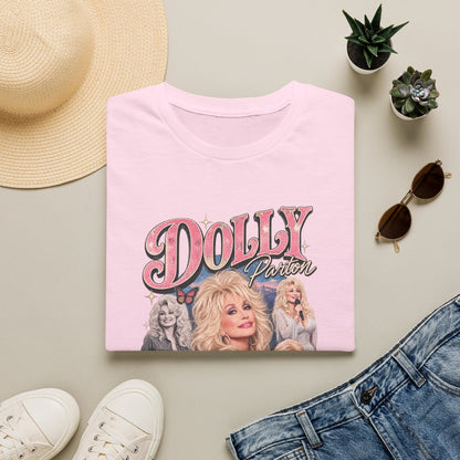 Dolly Parton Vintage T-Shirt, Retro Country Music Legend Graphic Tee, Classic Singer Portrait Shirt, Fan Gift Apparel