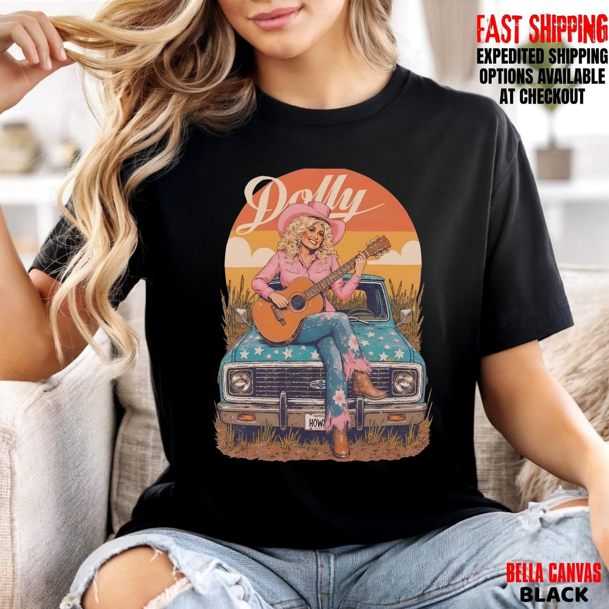 Dolly Parton Country Music T-Shirt, Singer Fan Graphic Tee, Vintage Nashville Music Shirt, Country Lover Gift Apparel