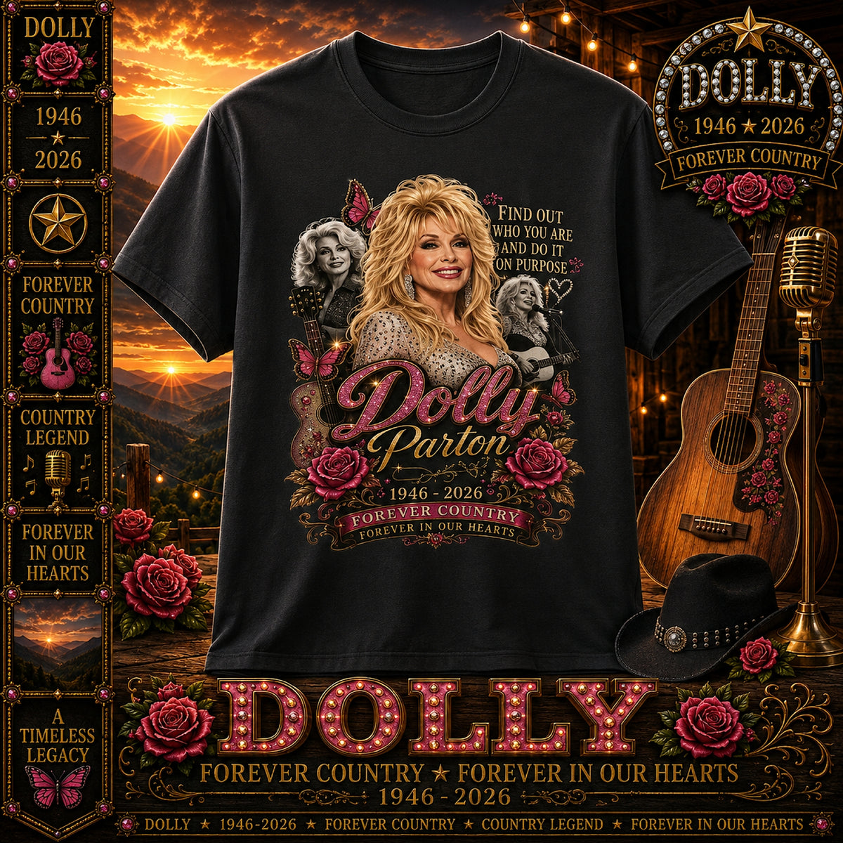 Dolly Parton Singer Portrait T-Shirt, Retro Country Music Graphic Tee, Vintage Music Icon Shirt, Fan Apparel