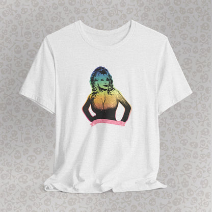 Queen of Country Pop Art T-Shirt, Retro Feminist Graphic Tee, Vintage Music Icon Shirt, Pop Art Fan Apparel