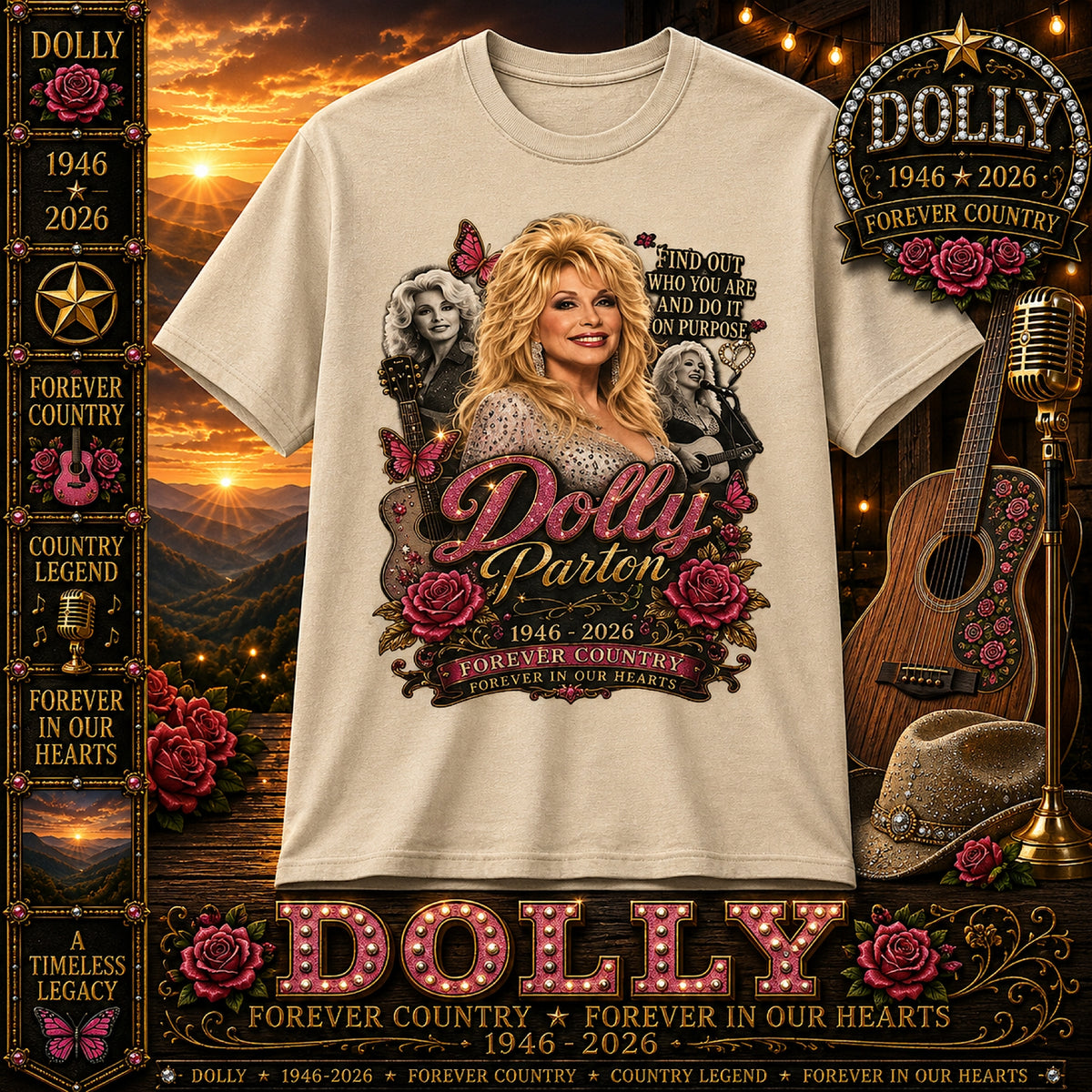 Dolly Parton Singer Portrait T-Shirt, Retro Country Music Graphic Tee, Vintage Music Icon Shirt, Fan Apparel