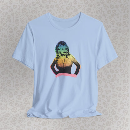 Queen of Country Pop Art T-Shirt, Retro Feminist Graphic Tee, Vintage Music Icon Shirt, Pop Art Fan Apparel