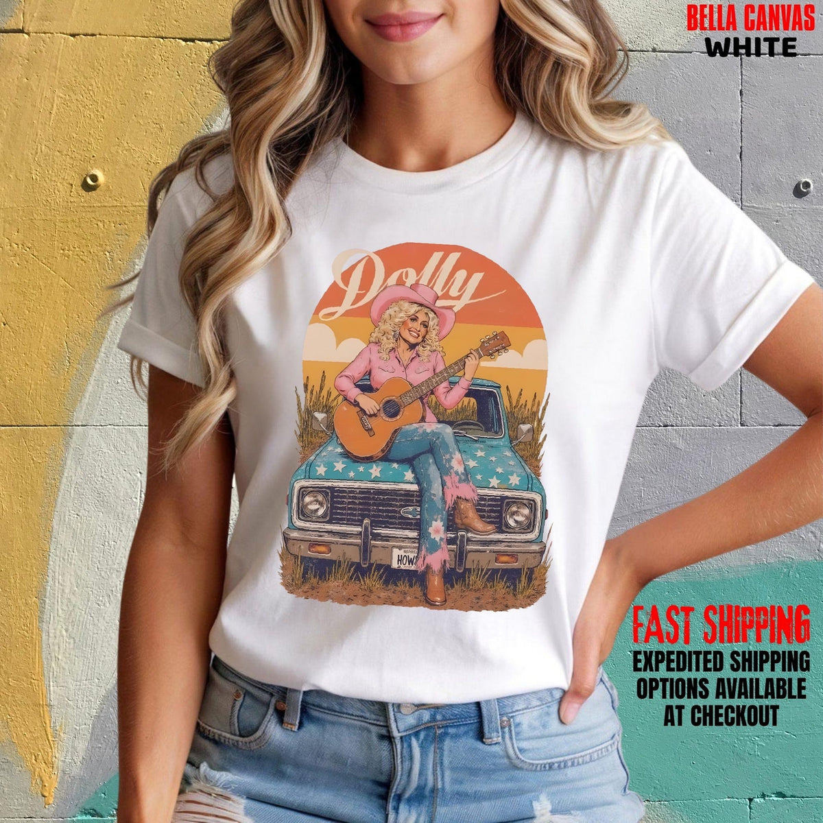 Dolly Parton Country Music T-Shirt, Singer Fan Graphic Tee, Vintage Nashville Music Shirt, Country Lover Gift Apparel