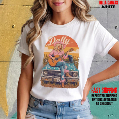 Dolly Parton Country Music T-Shirt, Singer Fan Graphic Tee, Vintage Nashville Music Shirt, Country Lover Gift Apparel