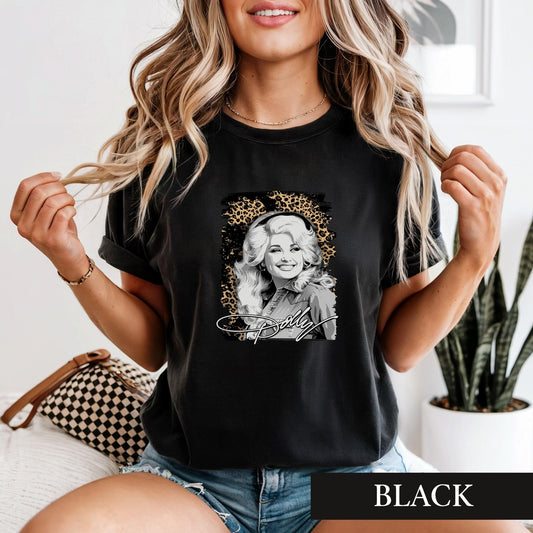 Dolly Parton Rockstar T-Shirt, Country Music Graphic Tee, Vintage Singer Legend Shirt, Concert Fan Apparel
