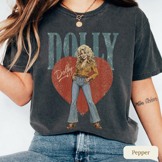 Dolly Parton Live From Nashville T-Shirt, Vintage Country Music Tour Tee, Concert Graphic Shirt, Singer Fan Apparel