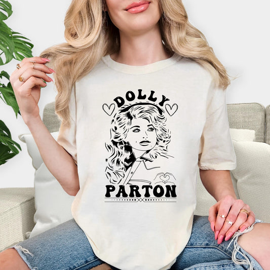 Dolly Parton Rhinestone Cowgirl T-Shirt, Vintage Country Music Tribute Tee, Western Singer Graphic Shirt, Retro Fan Apparel